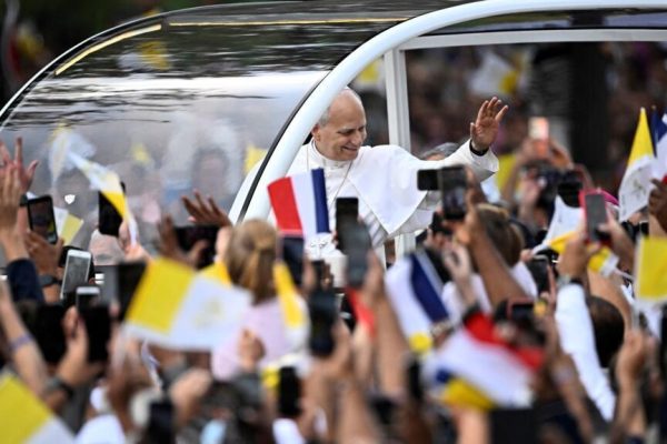Pope Leo XIV celebrates open-air Mass in front of 800,000 people in central Paris