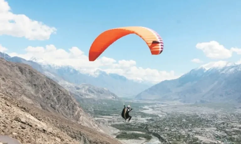 Search operation underway in Chitral after paraglider goes missing amid inclement weather