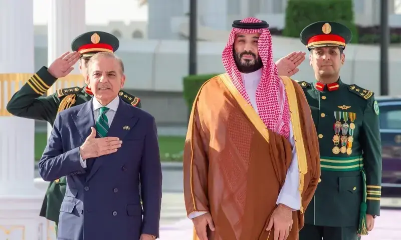 Pakistan stands 'shoulder to shoulder' with Saudi Arabia in safeguarding its sovereignty, security: PM Shehbaz