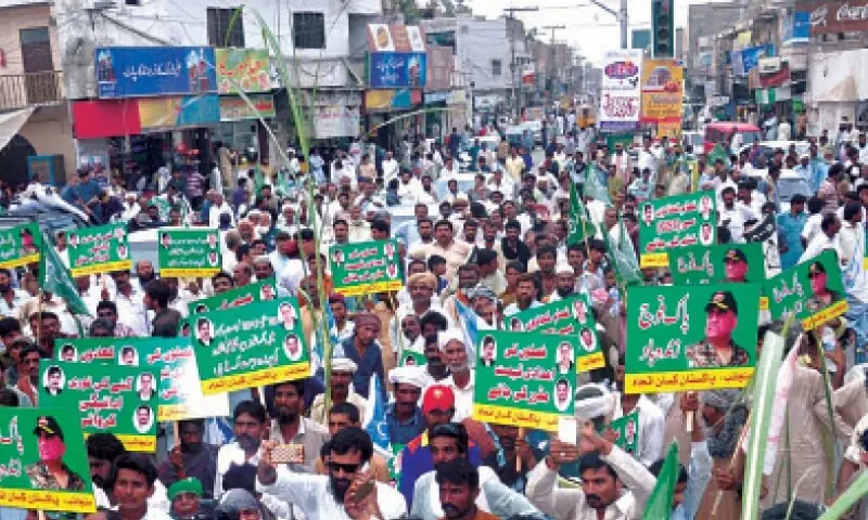 Balochistan farmers postpone march on Islamabad