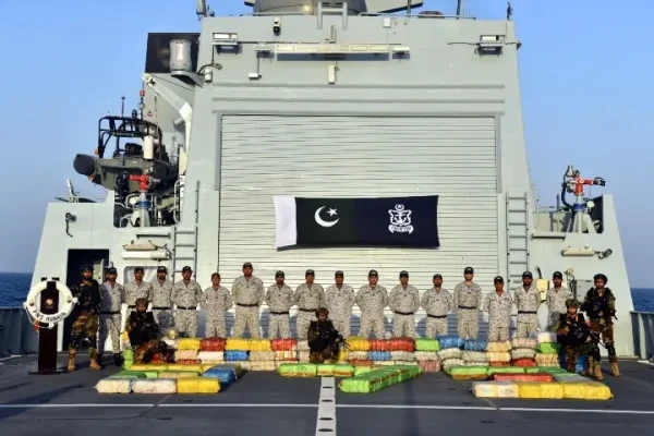 Pakistan Navy seizes $750m worth of narcotics in Arabian Sea during joint operation