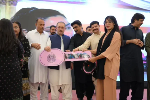Sharjeel promises action against men found riding pink scooters