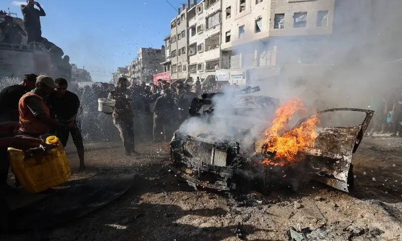 Hamas leader says Israel to campaign off Gaza's 'blood' in election