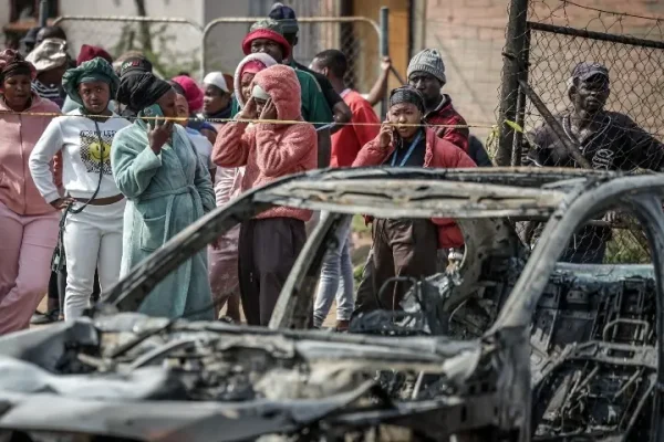 Gunmen kill 27 in 2 separate shootings in South Africa
