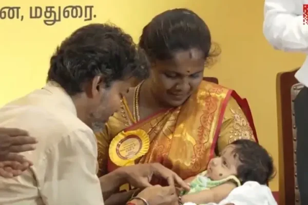Special delivery: India's Tamil Nadu state hands out gold for newborns