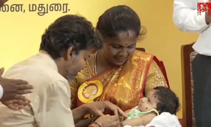 Special delivery: India's Tamil Nadu hands out gold for newborns