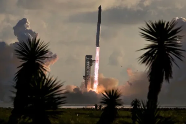 SpaceX puts Starship megarocket in orbit for first time