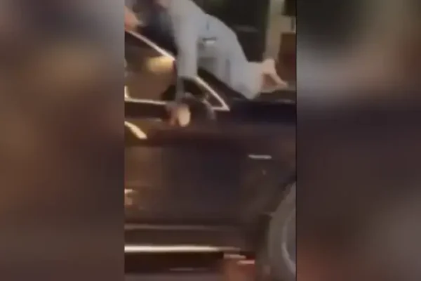 Rash driving case registered after video of car dragging motorcycle with man on bonnet goes viral