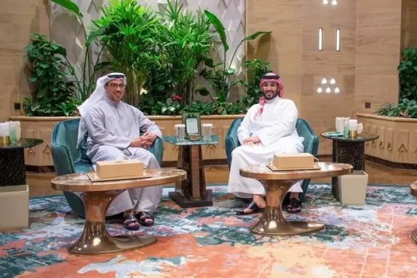 Saudi crown prince, UAE vice president meet in Riyadh: official media