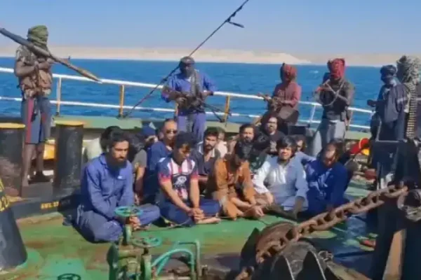 Somali forces recover oil tanker carrying Pakistani crewmen over 5 months after hijacking by pirates