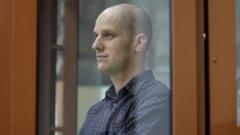 Watch: US journalist Evan Gershkovich describes being detained by Russian agents
