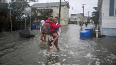 Nor'easter storm brings coastal flooding, as New York and New Jersey declare emergency