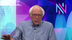 Bernie Sanders speaks to the BBC about proposal to ban AI superintelligence