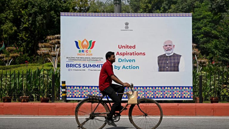 Putin arrives in India for BRICS summit set to be dominated by Middle East, Ukraine wars