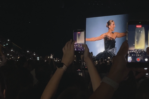 Behind the scenes of Céline Dion's high-tech comeback