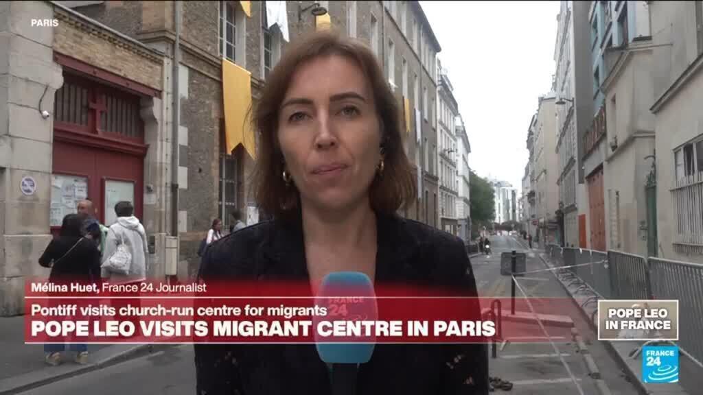 Pope Leo XIV visits France and meets migrants and margialised people