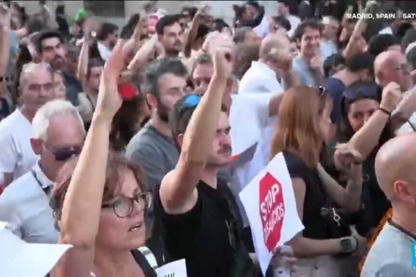 Housing crisis fuels Madrid protest