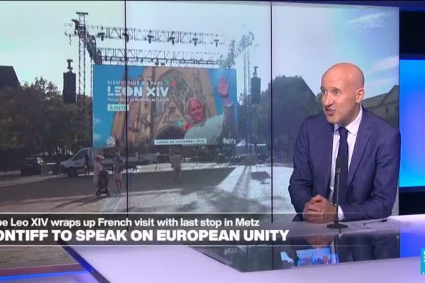 Pope to speak on European unity on last day of France visit