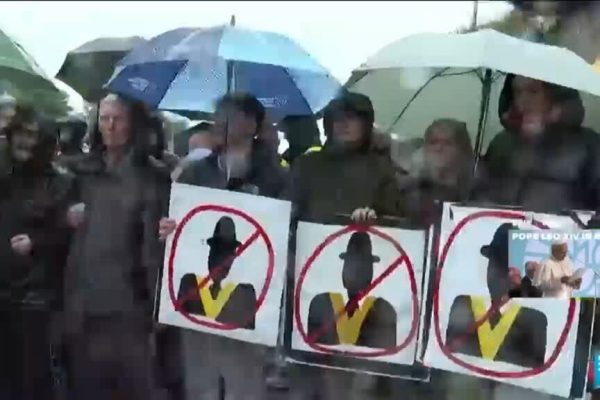 Tensions run high in Northern Ireland after march blocked from historic flashpoint