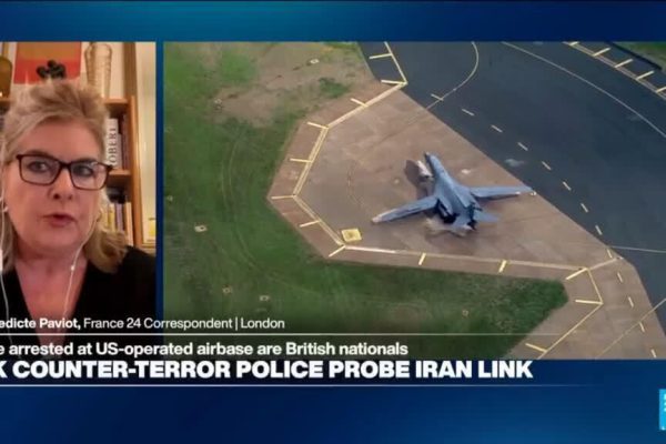 Five suspects arrested in explosives case near UK airbase were British nationals
