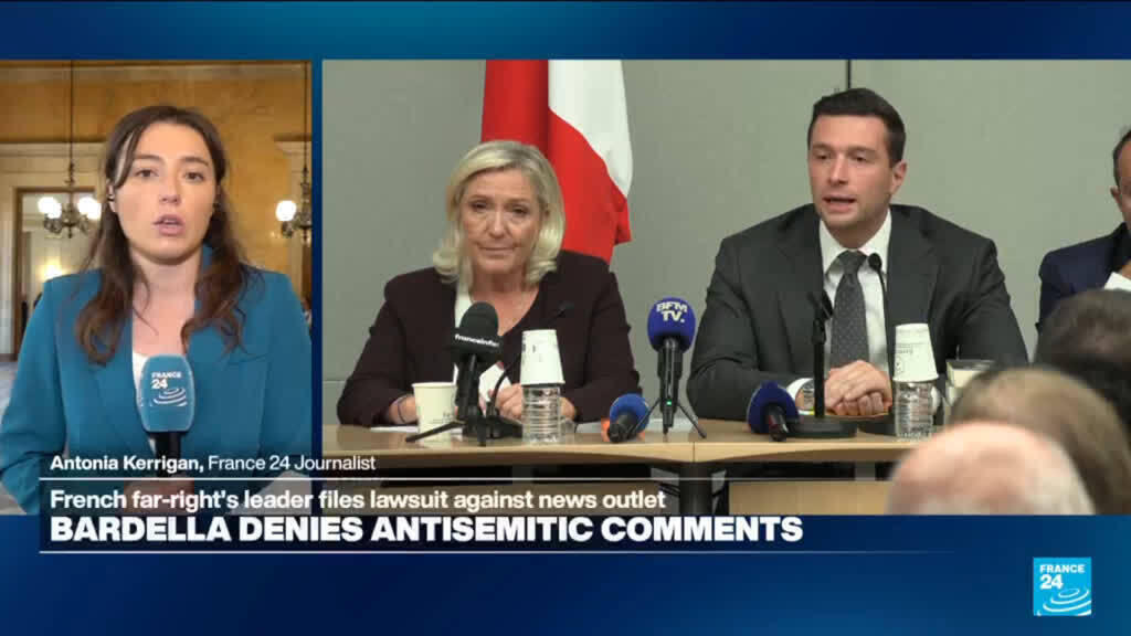 French far-right leader Bardella says filed lawsuit over anti-Semitic remarks claim