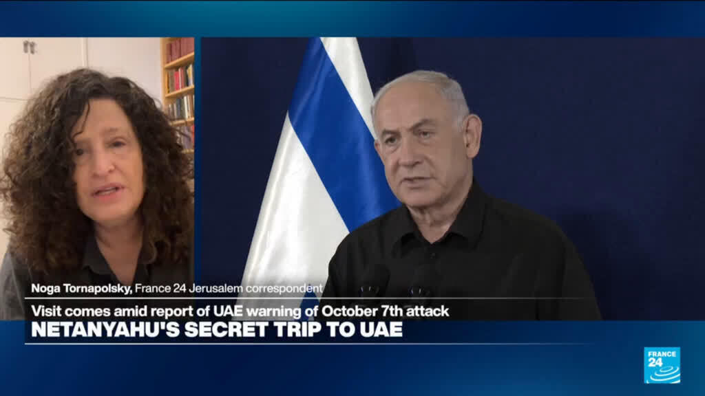 Netanyahu's secret trip to UAE amid report of Abu Dhabi warning of Oct. 7 attack