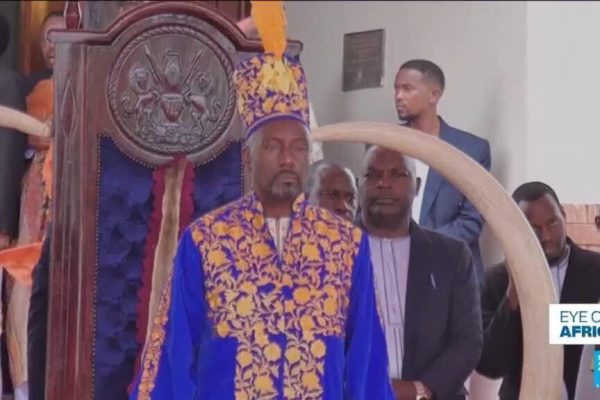 Ex-TV anchor crowned as king in Uganda after succession fight
