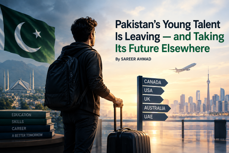 Pakistan’s Young Talent Is Leaving — and Taking Its Future Elsewhere