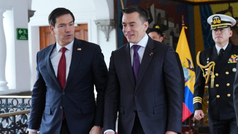 Rubio to seek $45 million in additional security funding for Ecuador