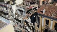 British national among six dead in building explosion close to Acropolis in Athens