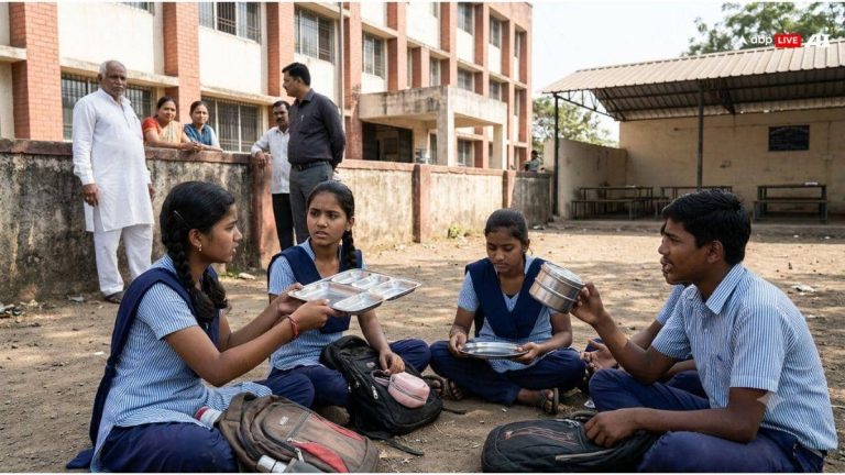 Palghar Tribal Students Protest Over Poor Food Supply At Residential Schools