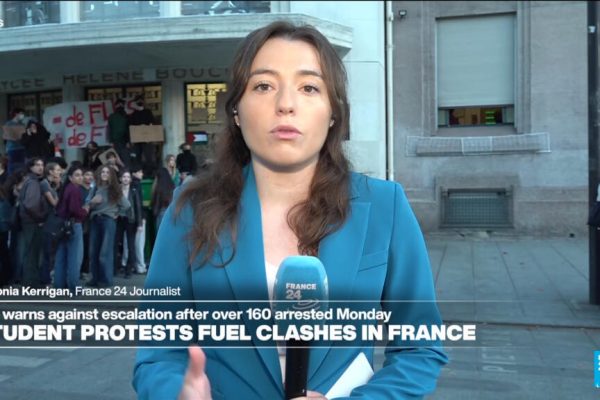 'Class sizes of more than 36 people': student protests continue in Paris and beyond