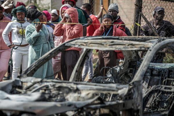 Gunmen kill at least 27 people in separate mass shootings in South Africa