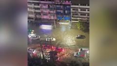 Bangkok declares disaster as heavy rains spark flooding