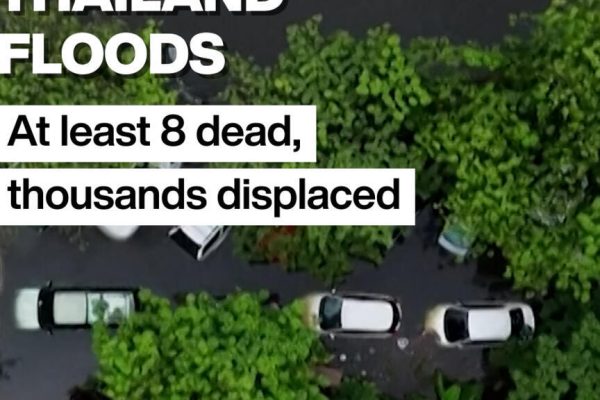 Thailand floods: At least 8 die, thousands move to shelters