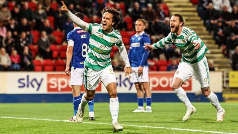 Baur's first Celtic goal secures victory against St Johnstone