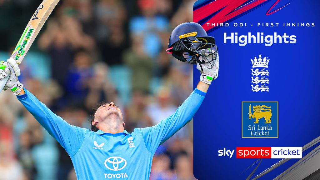 England vs Sri Lanka: 3rd ODI, first innings highlights