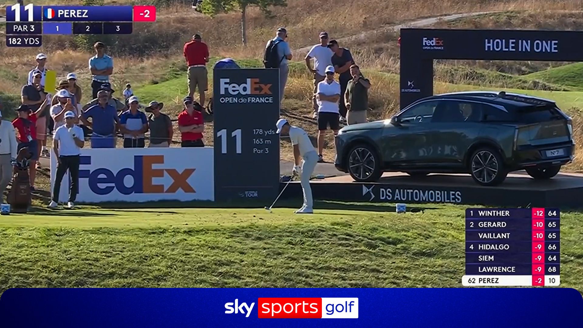 'CHEQUE PLEASE!' – Hometown boy Perez makes hole-in-one at Open de France