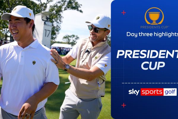 Internationals eye Presidents Cup history as they take lead into singles