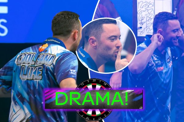 Crowd drama! Humphries shushes fan after World Grand Prix win