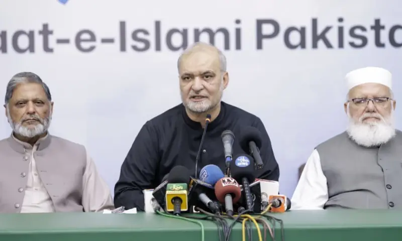 'No delaying tactics will be accepted': JI warns of resuming march to Islamabad if fuel levy not abolished