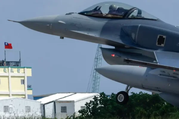 Taiwan's first new F-16V fighter jets arrive to bolster defences against China