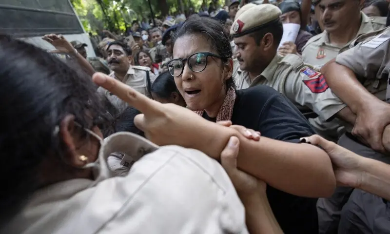 Indian police detain several people in Gen Z-led protests against voter roll changes
