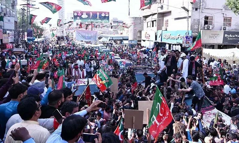 PTI set to begin its protest march from KP's Lakki Marwat today