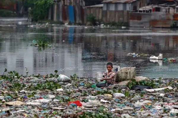 Bangladesh’s rivers of ‘plastic’
