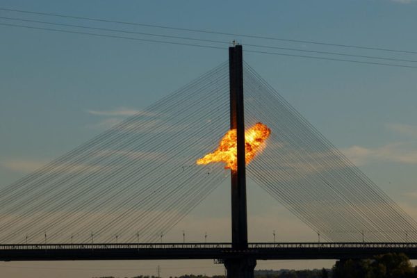 Russia strikes another major bridge across Kyiv's Dnipro river