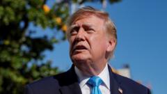 Trump says 'threat' led US to pull bombers from RAF Fairford