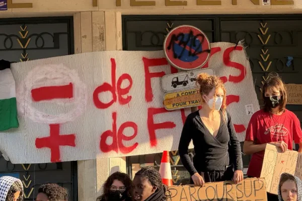 High school students in Paris' deprived suburbs spark national protest movement
