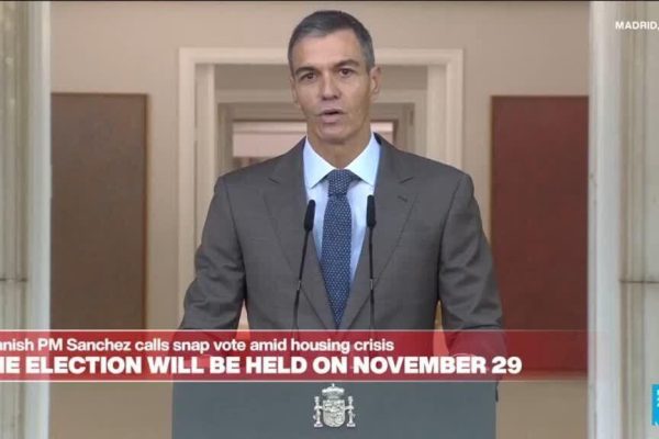 Spanish PM Sanchez calls snap election amid housing crisis