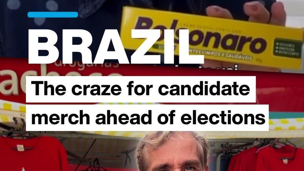 Brazil: The craze for candidate merch ahead of elections